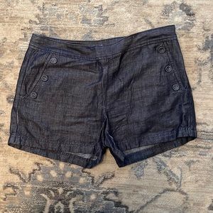 Loft denim shorts size 4